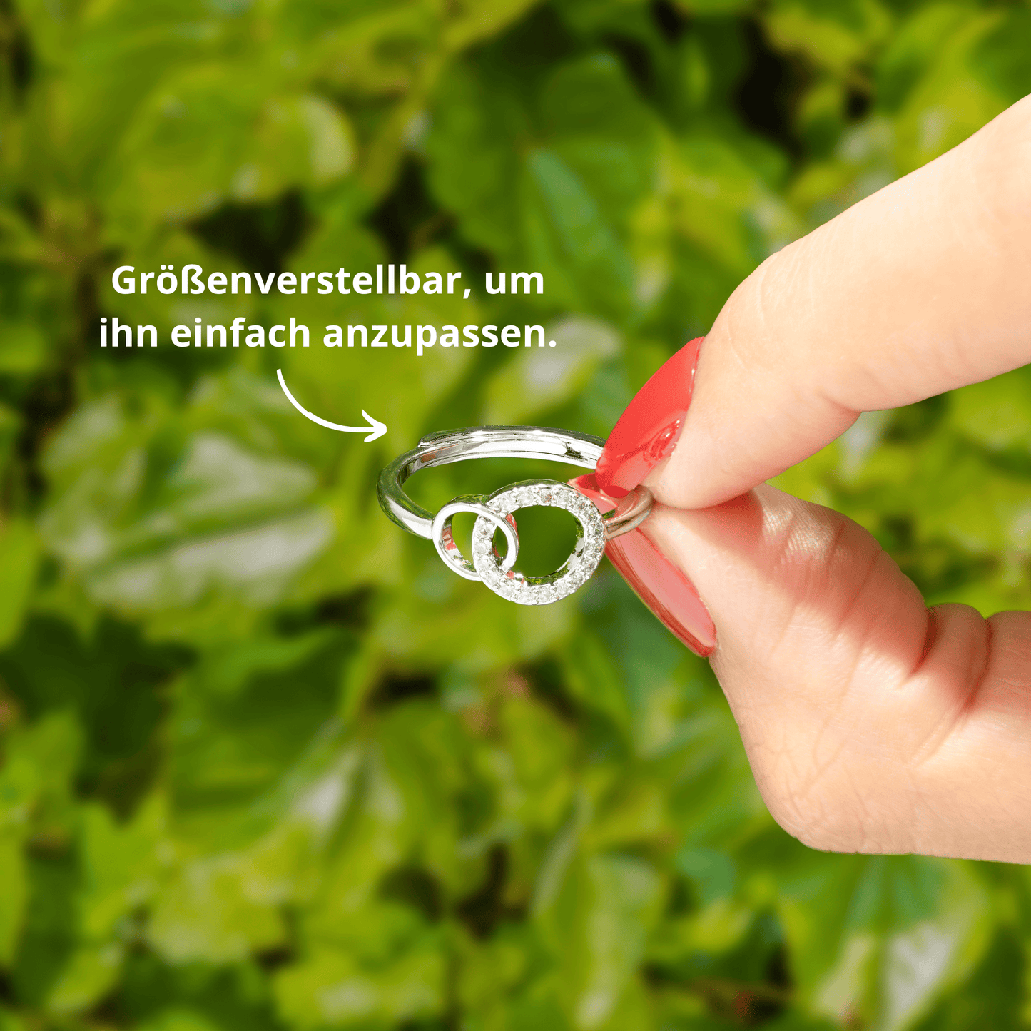 Ring „Für meine Schwester – für immer verbunden“