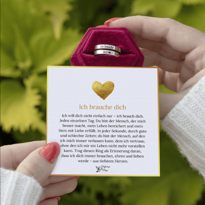 Ring „Ich brauch dich“