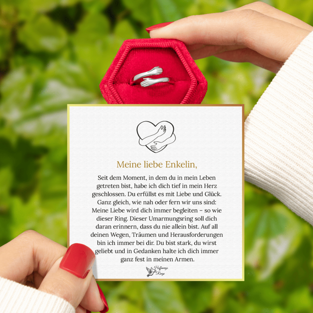 Für meine Enkeltochter – Umarmungs-Ring