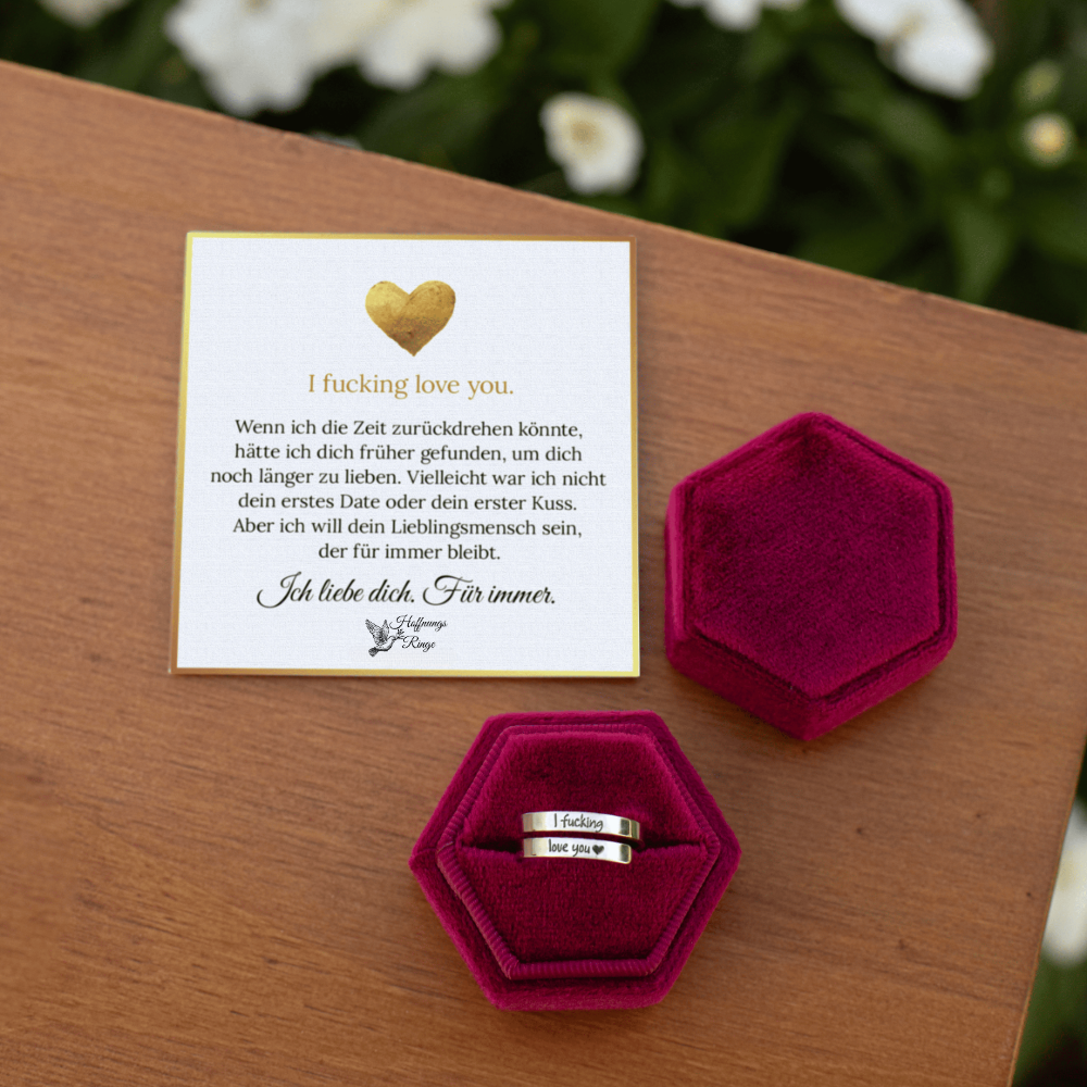 Ring „I F♡cking Love You“