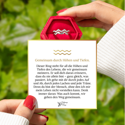 Ring „Durch Höhen und Tiefen“